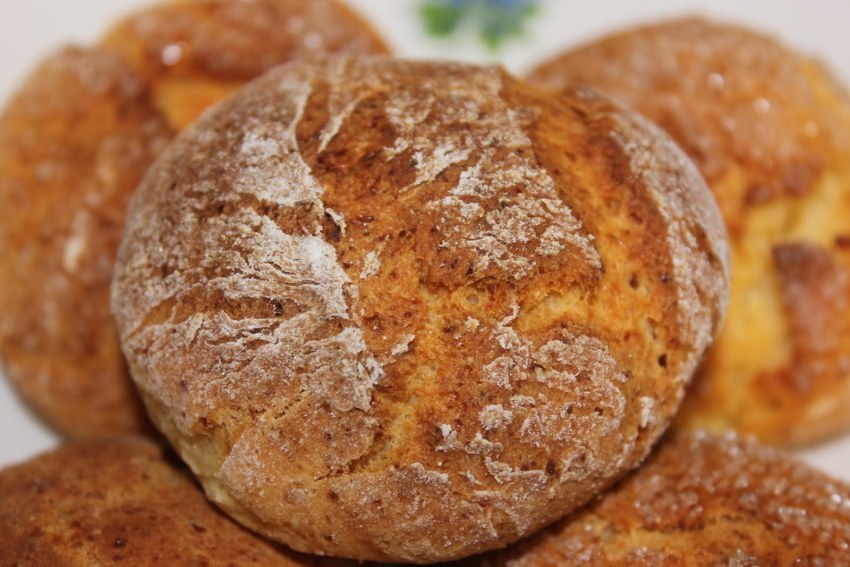 Булочки из льняной муки