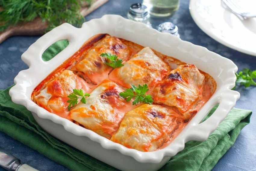 Голубцы из свежей капусты