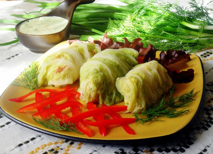 Голубцы с пекинской капустой