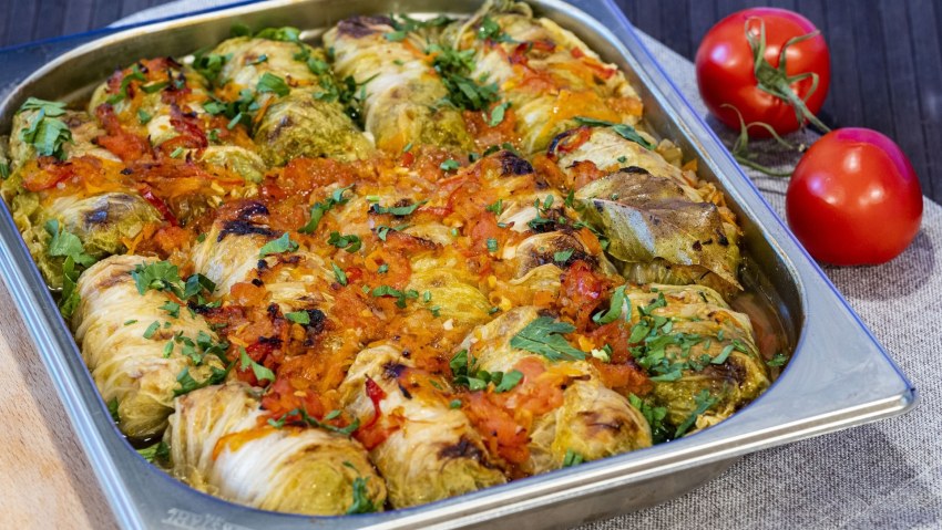 Долма из пекинской капусты