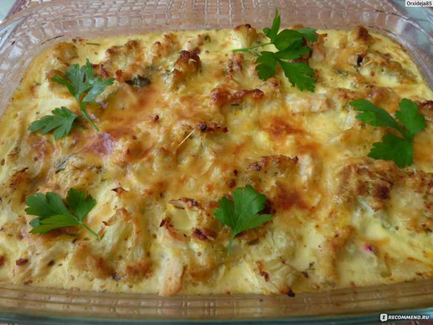 Картофельный гратен с грибами в духовке