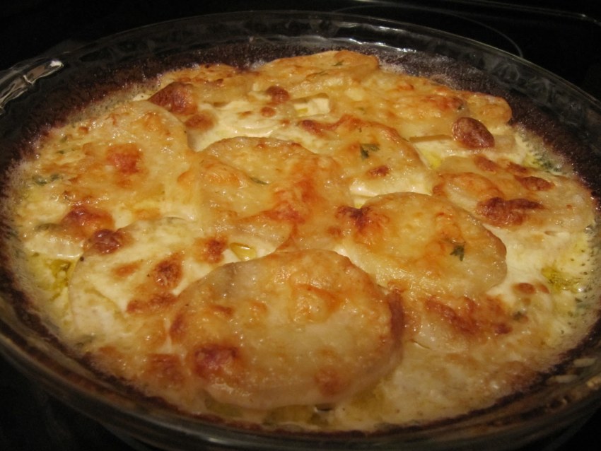 Картофель со сливками