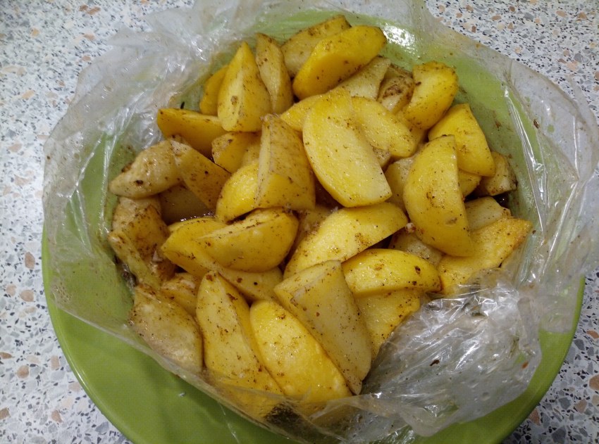 Картофель приготовленный