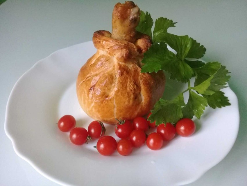 Куриные ножки в тесте