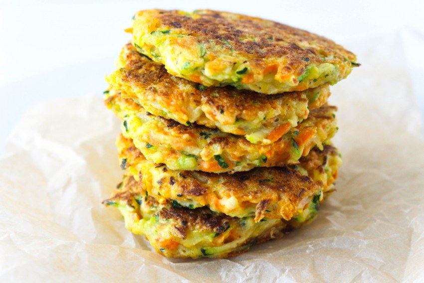 Морковные драники