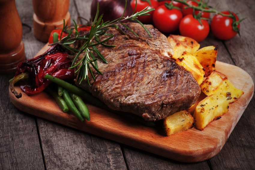 Британская кухня бифштекс