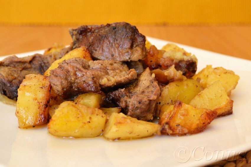 Жаркое из баранины с овощами