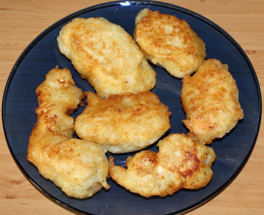 Рыба в белковом кляре