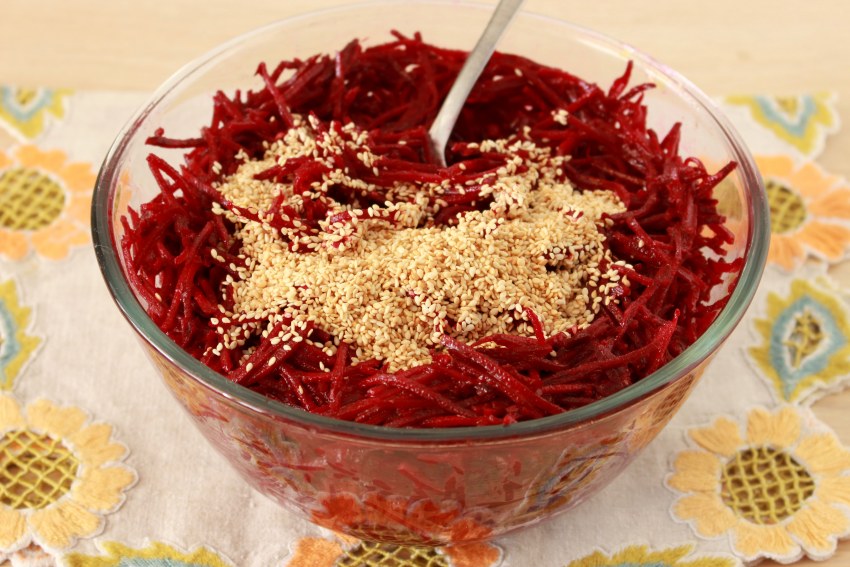 Закуска из свеклы