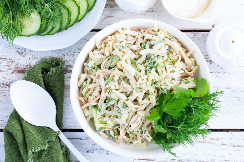 Салат перепелиные яйца кукуруза