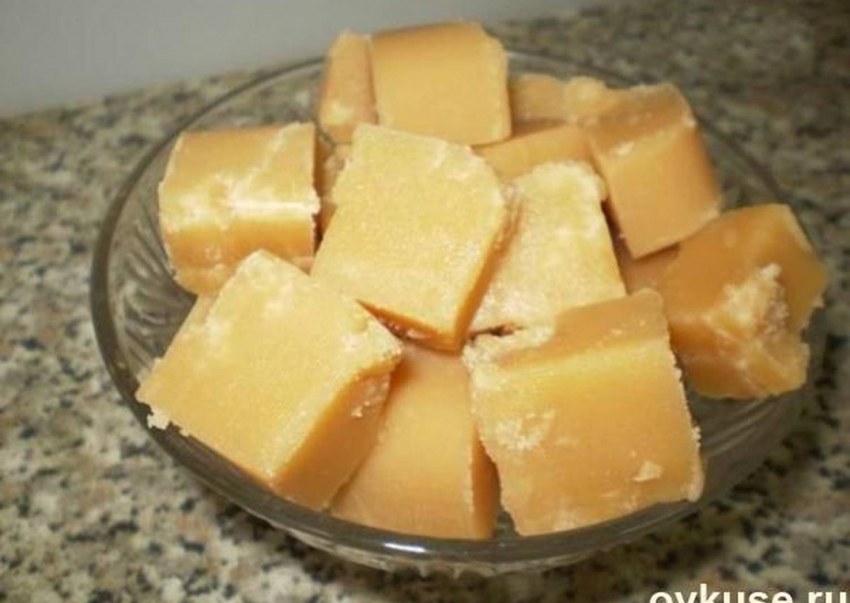 Молочные помадки конфеты