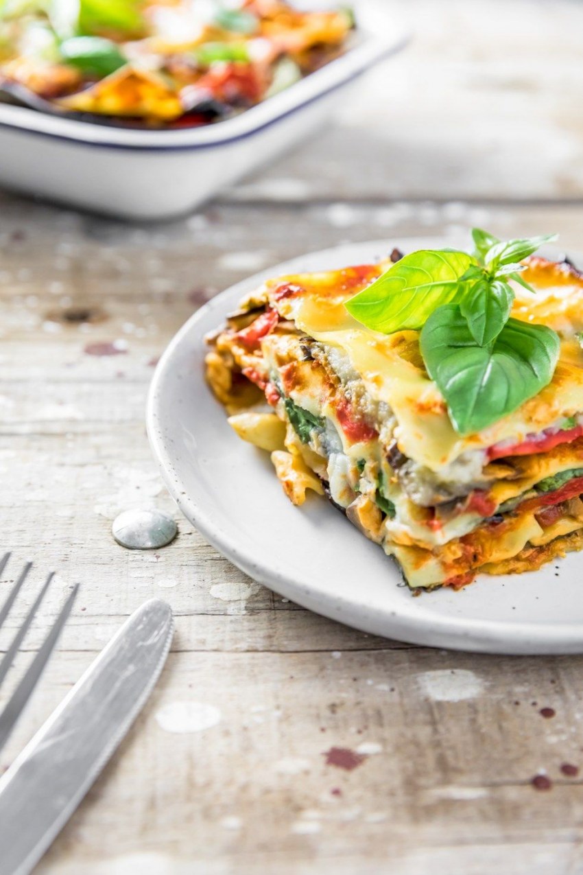 Лазанья с морепродуктами