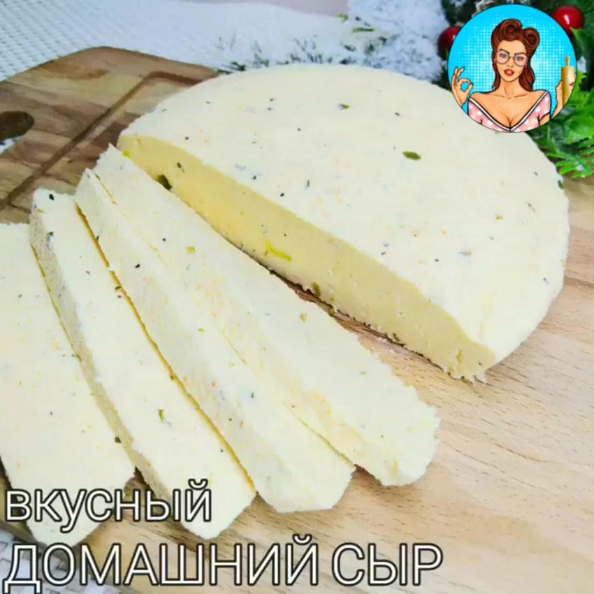 Сыр домашний из пальмового масла