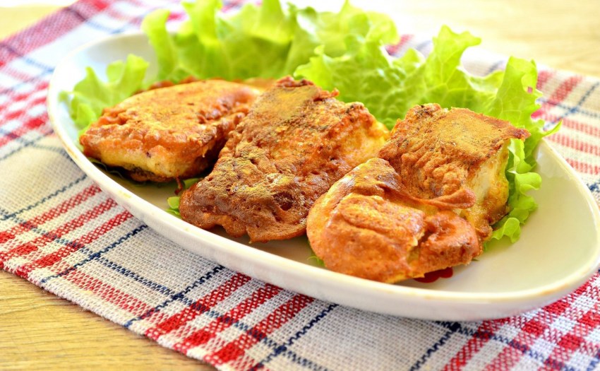 Рыбное филе в сырном кляре