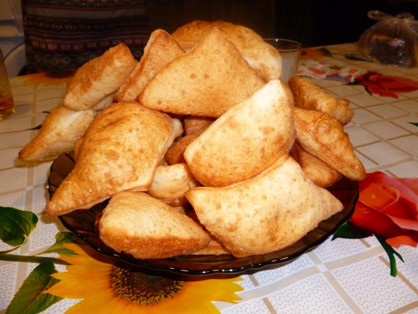 Лакумы на кефире с содой