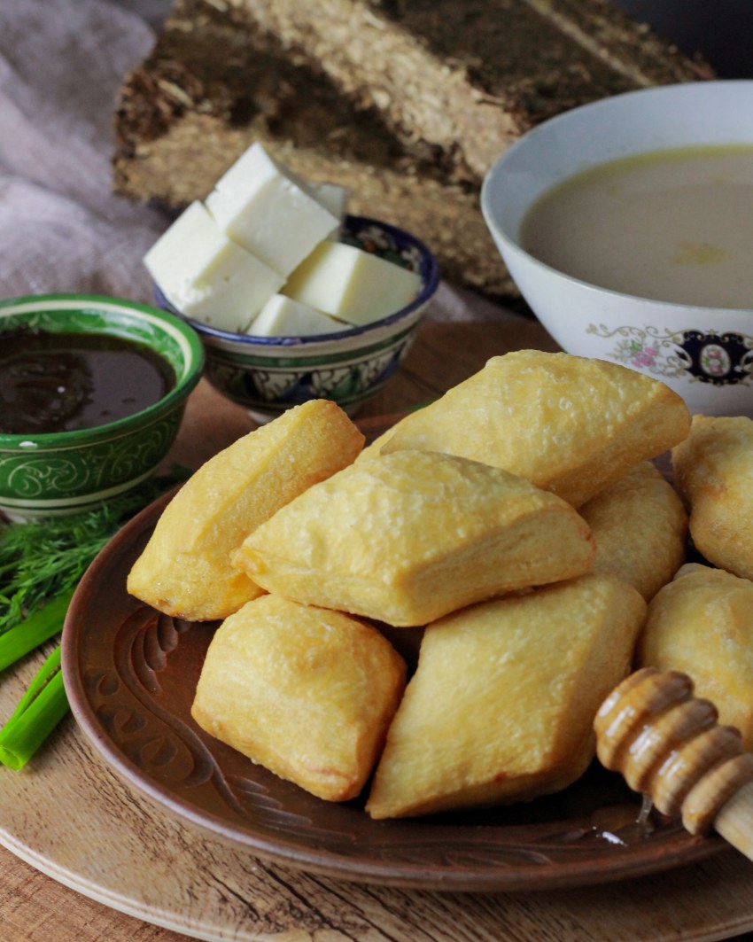 Лакумы на кефире с дрожжами