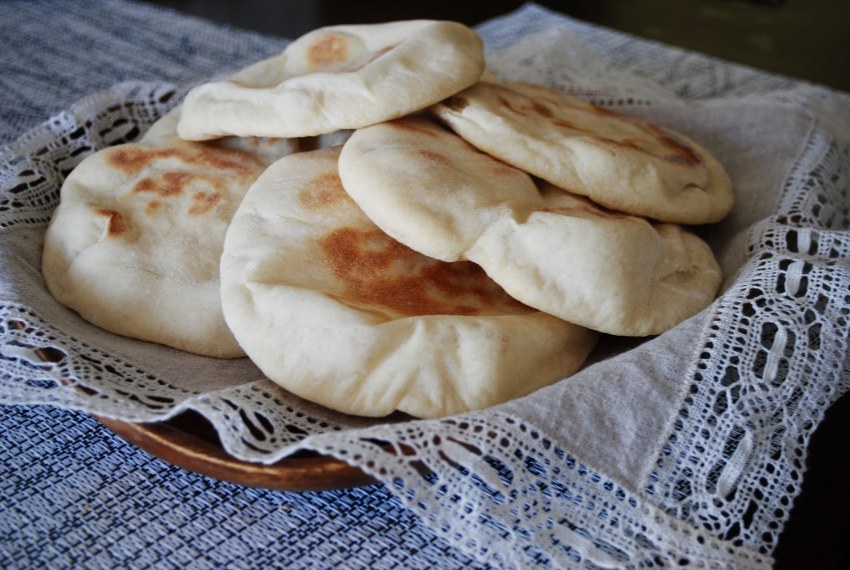 Лепёшки на сковороде