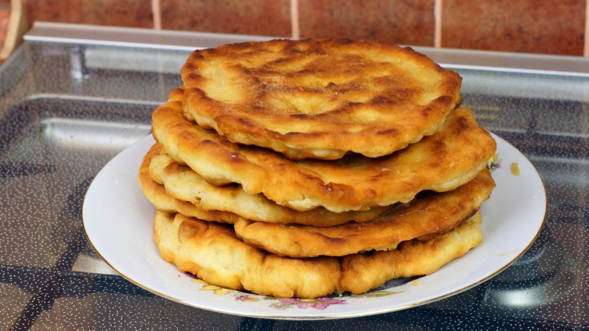 Лепешки «кабартма»
