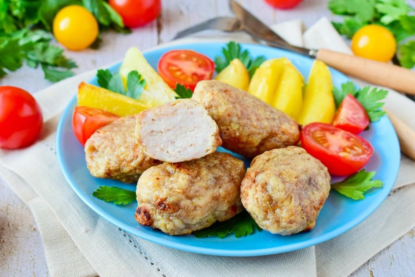 Котлетки из куриного филе