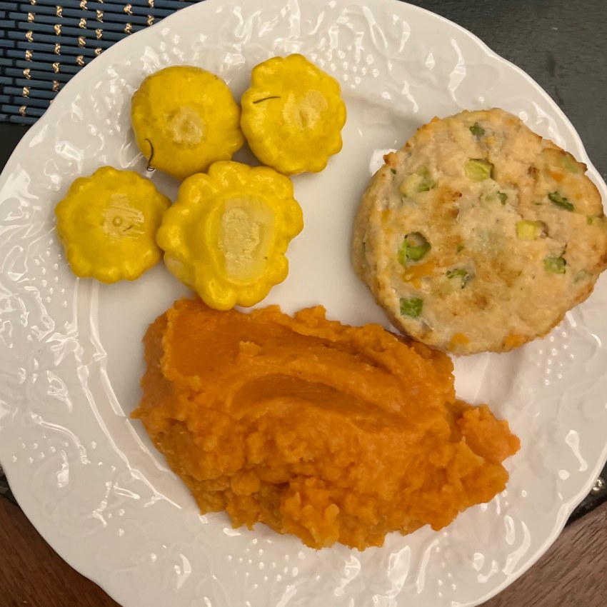 Мясные котлеты с тыквой