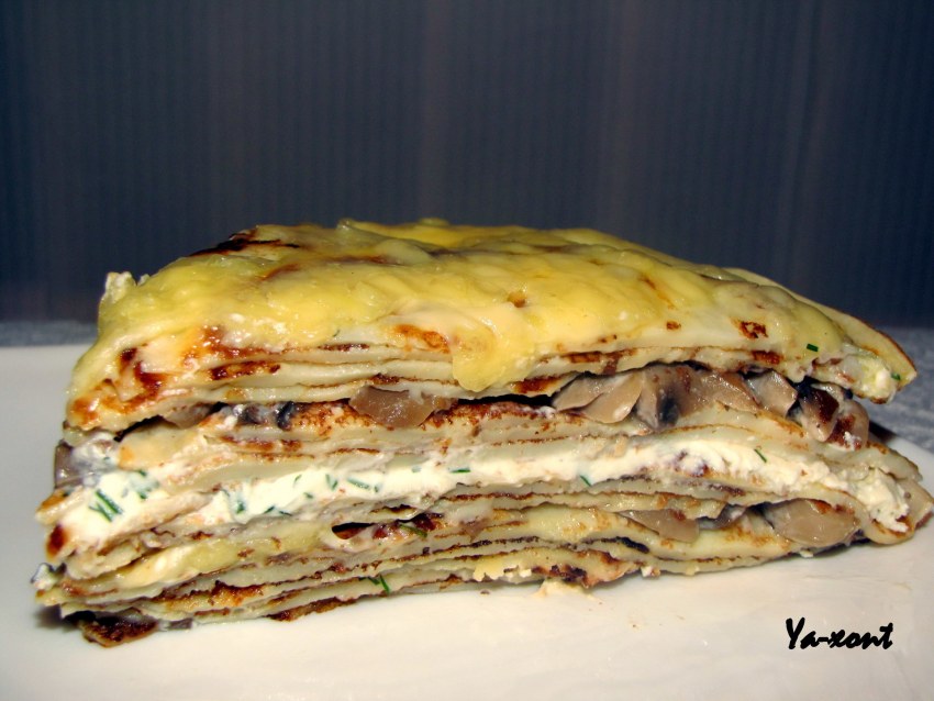 Рязанский блинчатый пирог