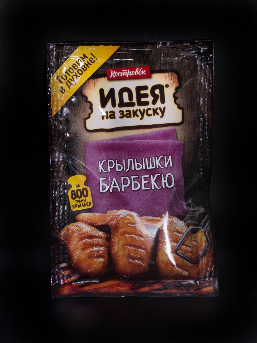 Маринад Костровок крылышки барбекю, 80 г