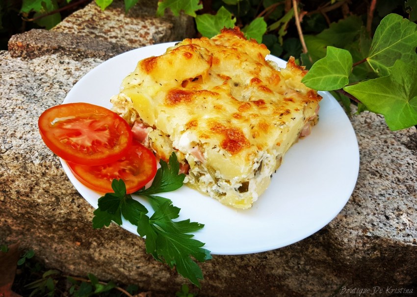 Грибная Кассероль.
