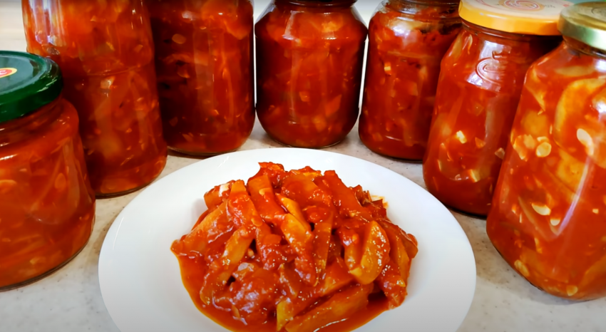Кабачковое лечо