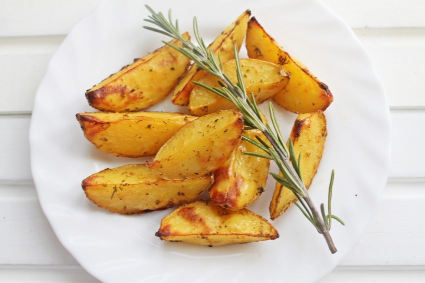 Картофель Айдахо с розмарином