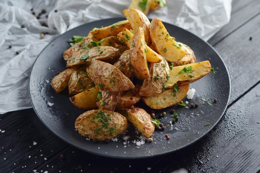 Картофель с розмарином