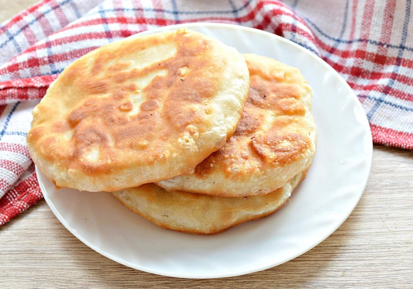 Лепешки с начинкой