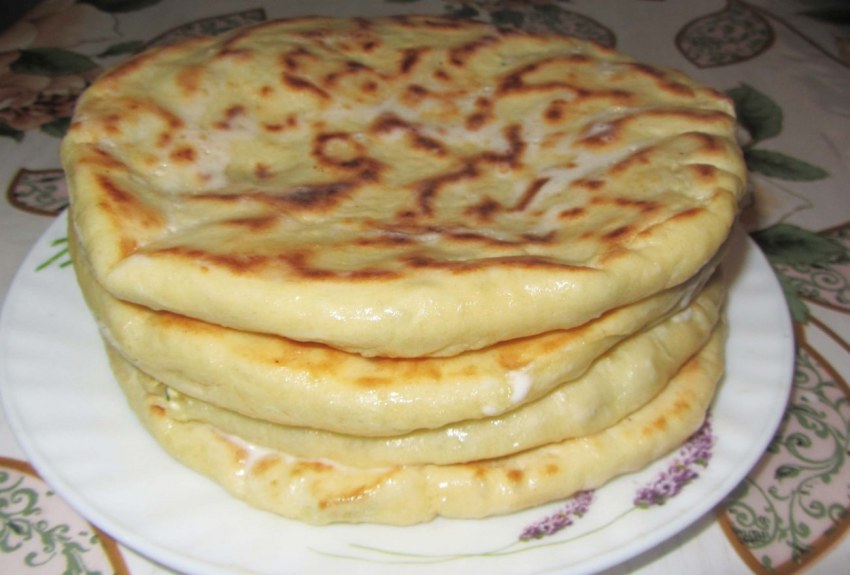 Пышки на кефире на сковороде без дрожжей