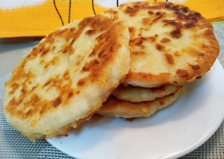 Лепёшки на кефире