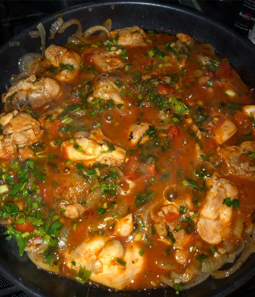 Чахохбили из курицы по-грузински