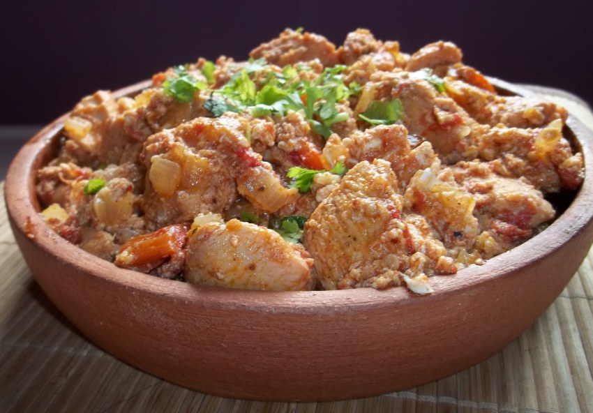 Чахохбили с рисом