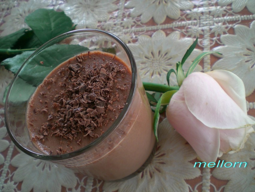 Блины с заварным кремом и какао