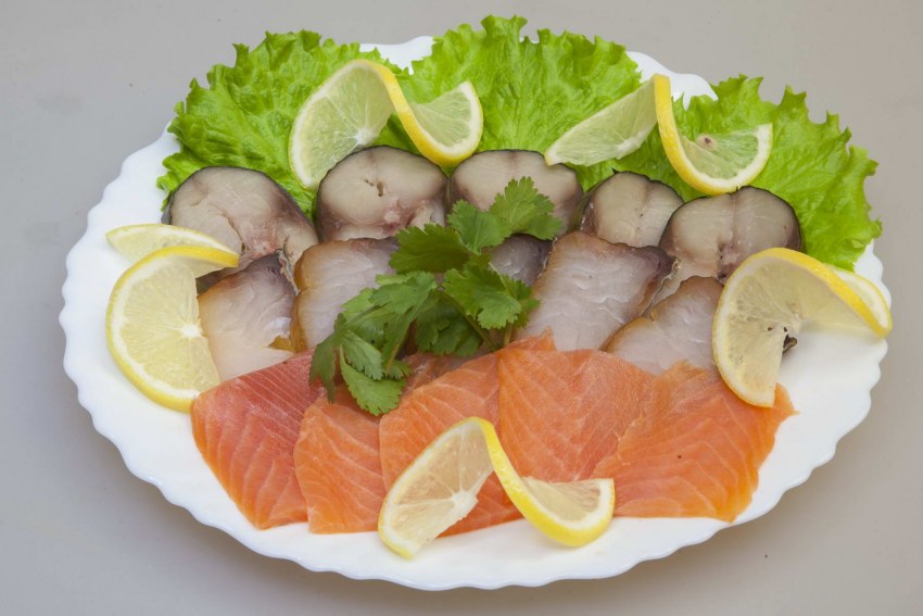 Рыбное ассорти со скумбрией