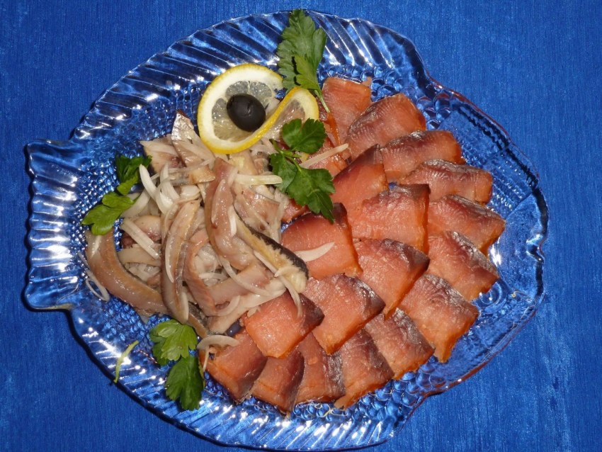 Маринованная скумбрия за час