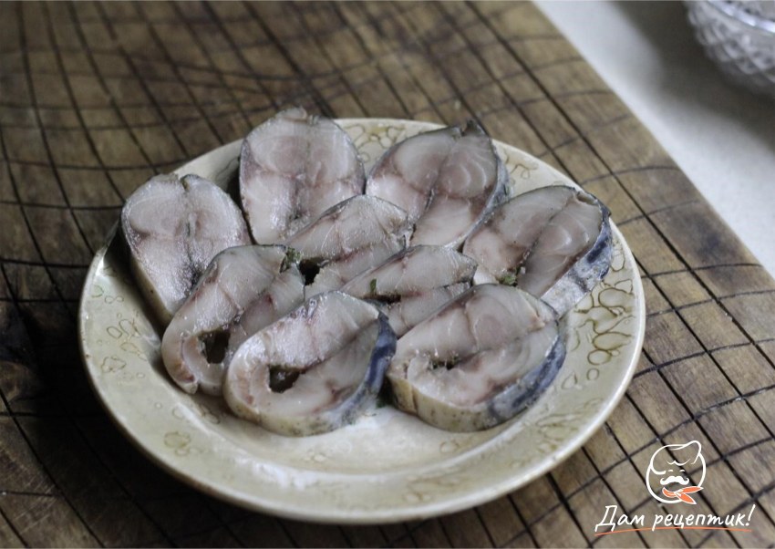 Украшение рыбной нарезки