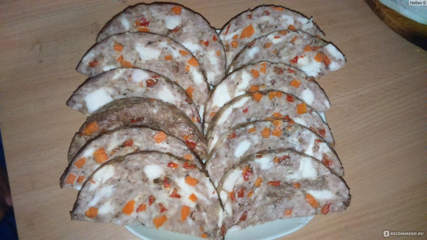 Ветчина в ветчиннице в домашних