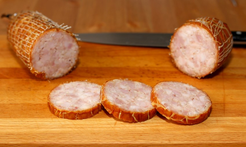 Куриная ветчина в ветчиннице