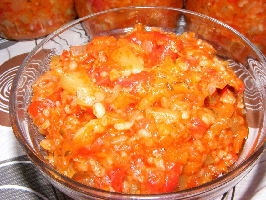 Кабачковая икра Борк
