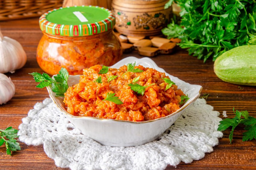 Самая вкусная кабачковая икра на зиму пальчики оближешь
