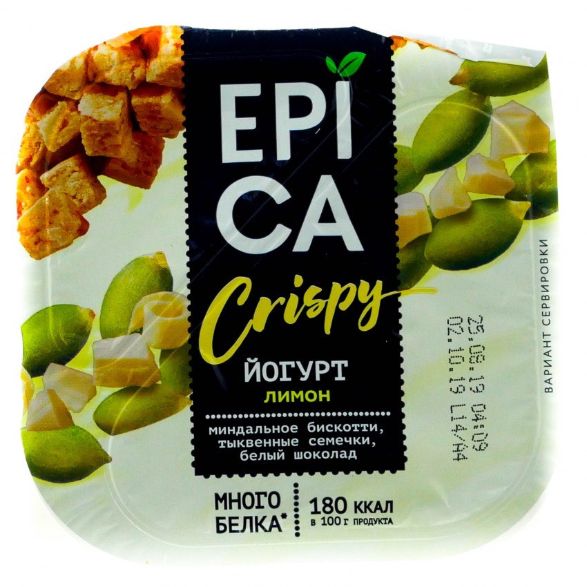 Йогурт с Epica Crispy 140
