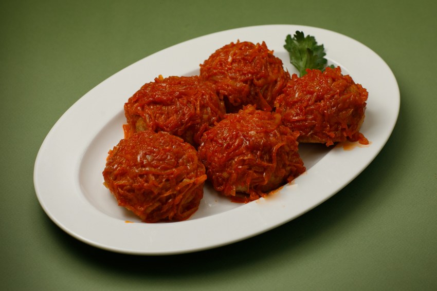 Минтай в маринаде с морковью и луком
