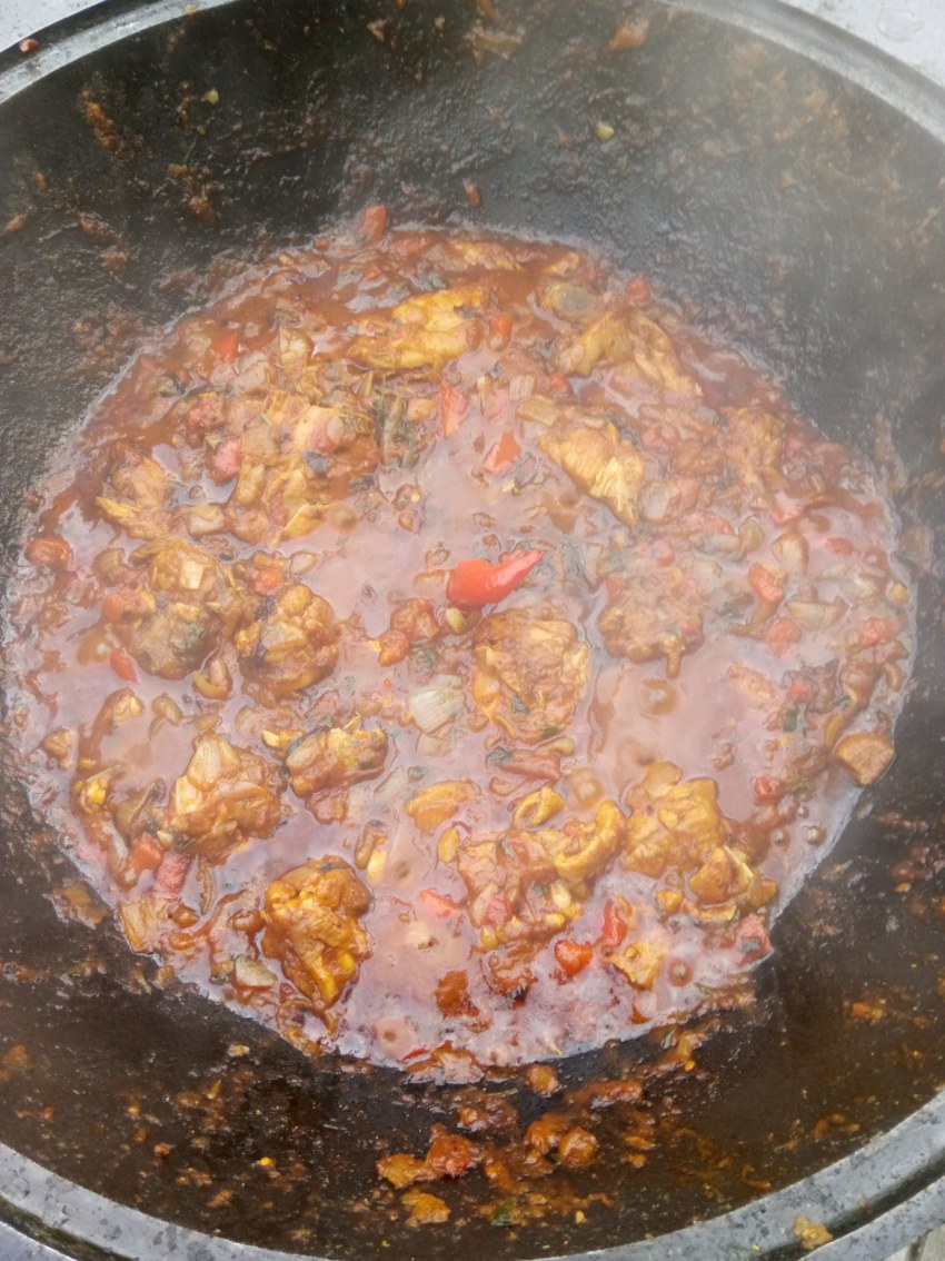 Плов с кукумарией