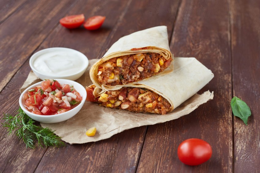 Бурито Мексиканская кухня