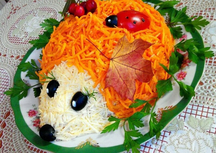 Осеннее блюдо на конкурс