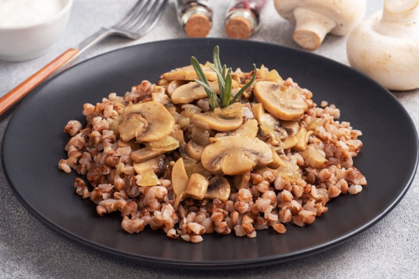 Гречка с курицей