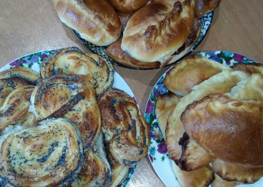 Булочки на кефире в духовке